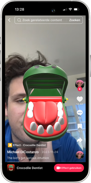 Crocodile Dentist Effect