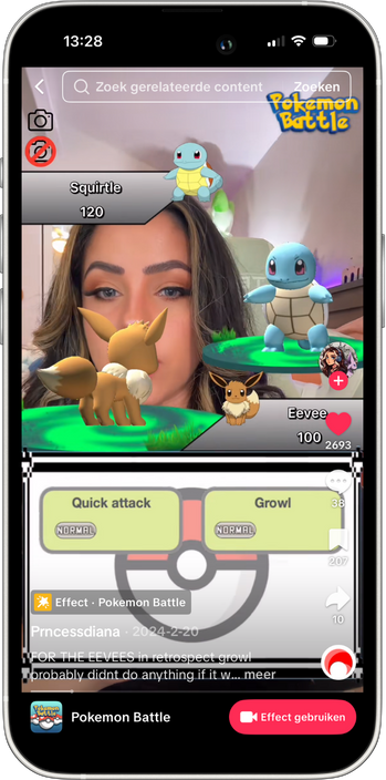 Pokemon Battle Effect